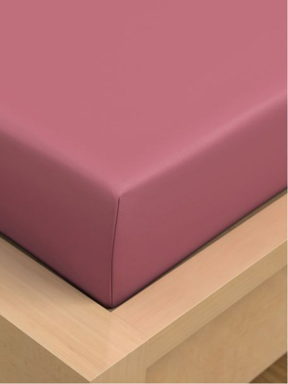 Kvalitex Bavlnené prestieradlo 150x230cm ružové