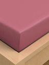 Kvalitex Bavlnené prestieradlo 150x230cm ružové