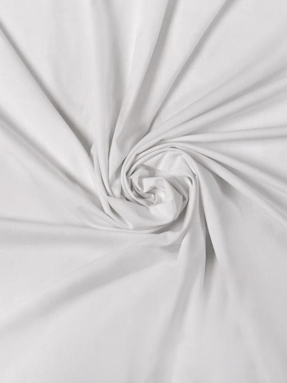 Kvalitex Bavlnené prestieradlo 150x230cm biele
