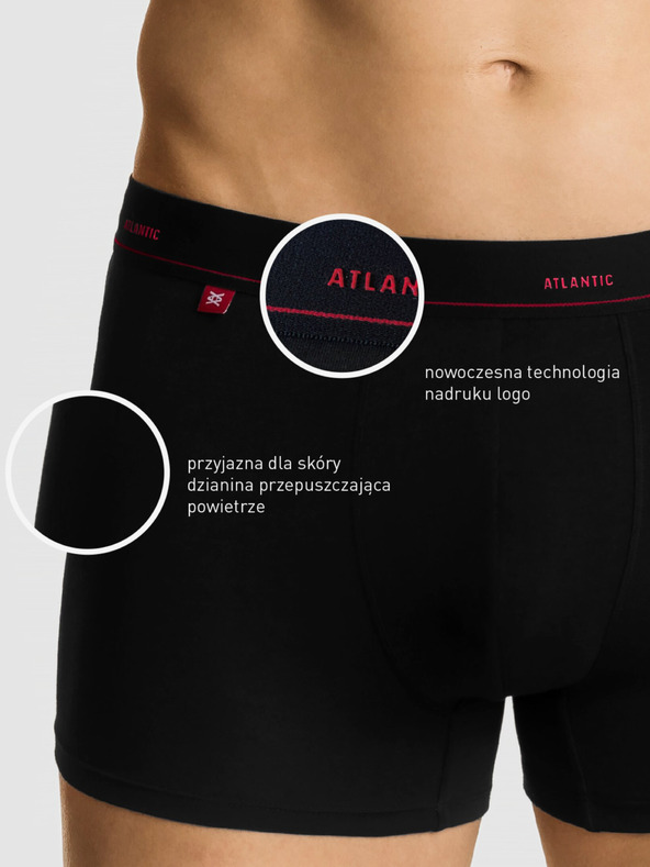 Atlantic Kvalitné pánske boxerky ATLANTIC PREMIUM