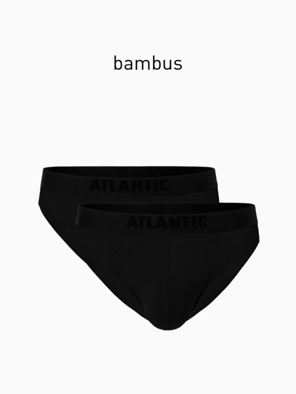 Atlantic Pánske bambusové slipy ATLANTIC 2Pack