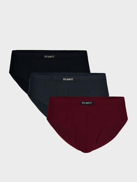Atlantic Pánske klasické nohavičky ATLANTIC 3Pack