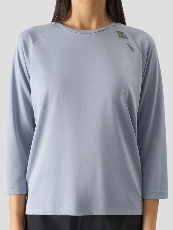 4F Dámske cyklistické rýchloschnúce tričko s dlhým rukávom 4F