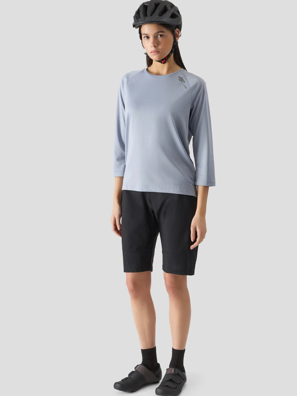4F Dámske cyklistické rýchloschnúce tričko s dlhým rukávom 4F