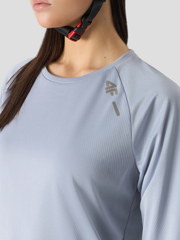 4F Dámske cyklistické rýchloschnúce tričko s dlhým rukávom 4F