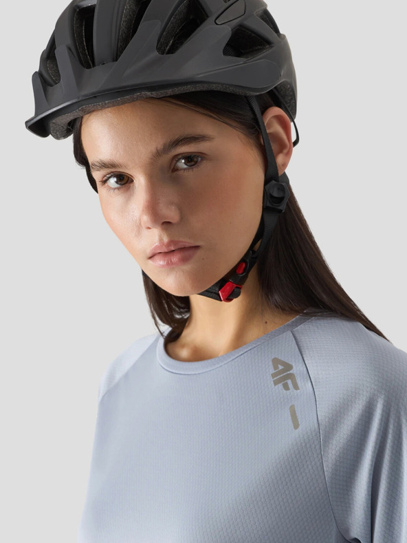 4F Dámske cyklistické rýchloschnúce tričko s dlhým rukávom 4F