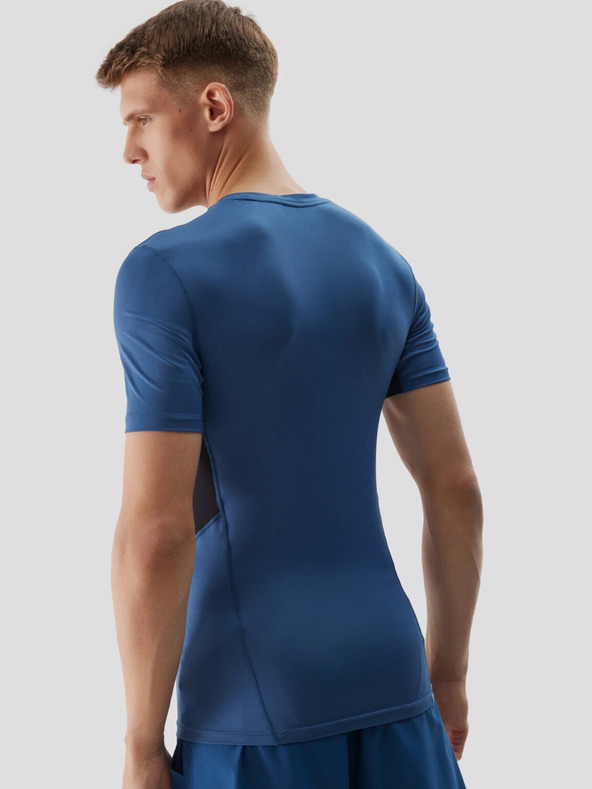 4F Pánske športové tričko slim fit z recyklovaných materiálov 4F