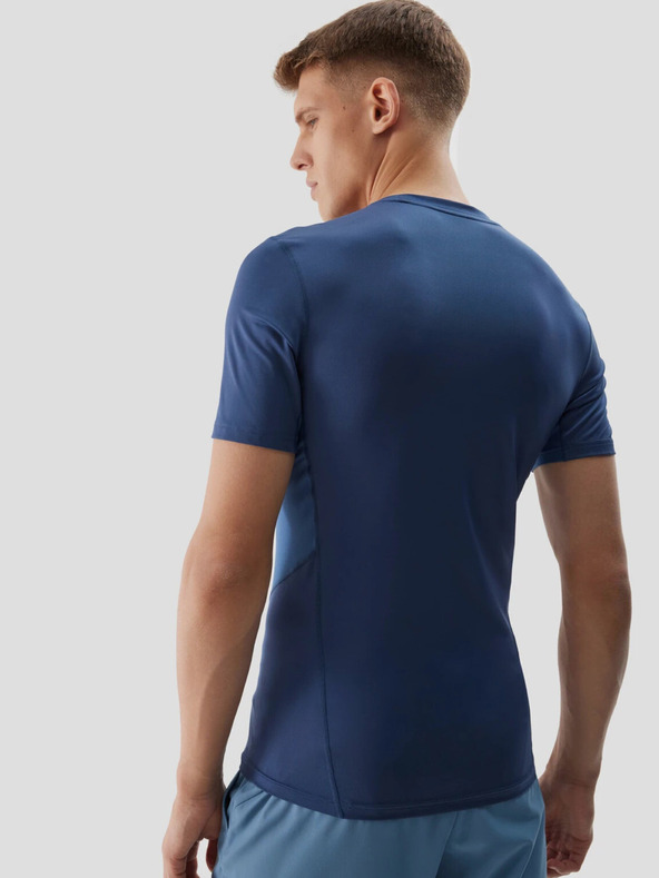 4F Pánske športové tričko slim fit z recyklovaných materiálov 4F