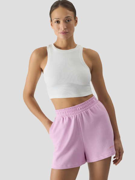 4F Dámsky crop top slim 4F