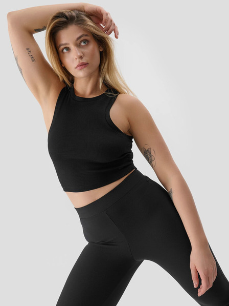 4F Dámsky crop top slim 4F