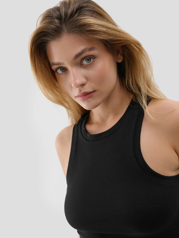 4F Dámsky crop top slim 4F