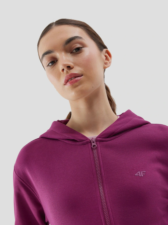 4F Dámska mikina s kapucňou 4F