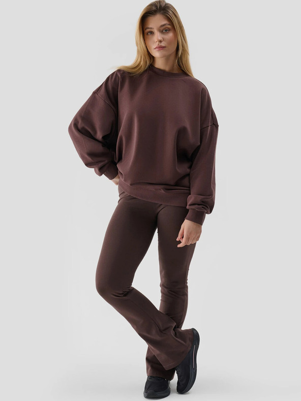 4F Dámska nadrozmerná mikina bez zipsu a bez kapucne 4F