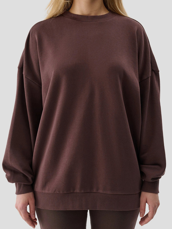 4F Dámska nadrozmerná mikina bez zipsu a bez kapucne 4F