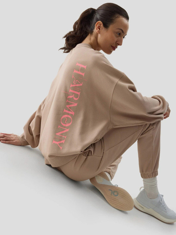 4F Dámska nadrozmerná mikina 4F