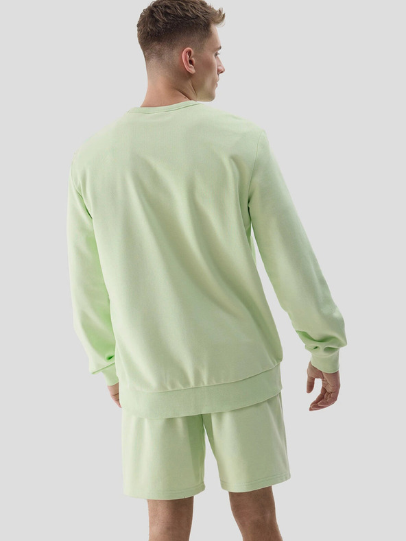 4F Pánska mikina bez zipsu a bez kapucne 4F