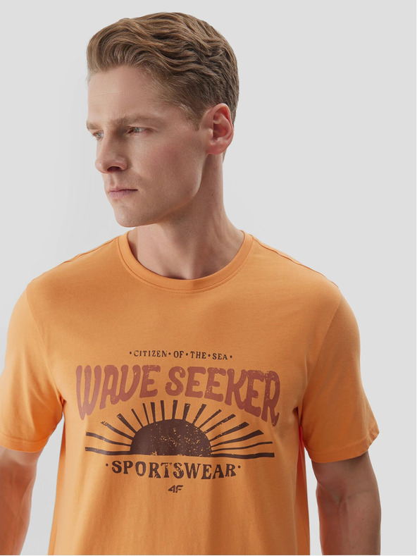 4F Pánske tričko s potlačou 4F