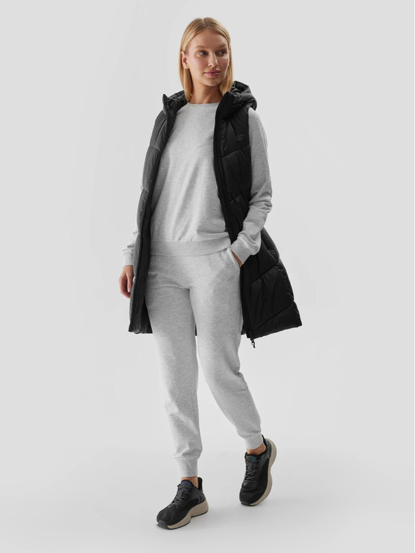 4F Dámska páperová vesta s výplňou zo syntetického peria 4F