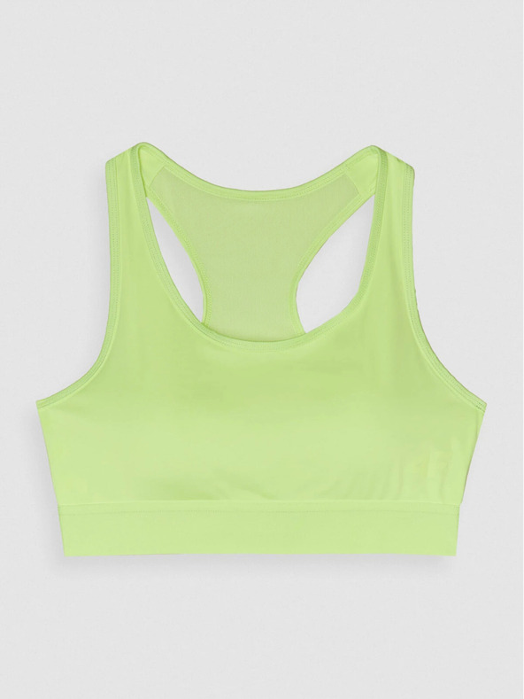 4F Dámska športová podprsenka s nízkou podporou 4F s recyklovanými materiálmi