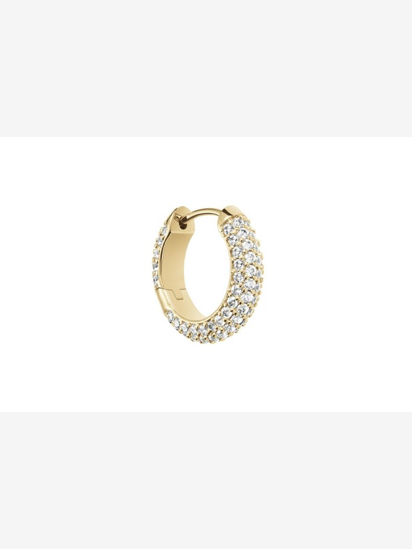 Daniel Wellington Dámske zlaté oceľové náušnice Daniel Wellington Circles