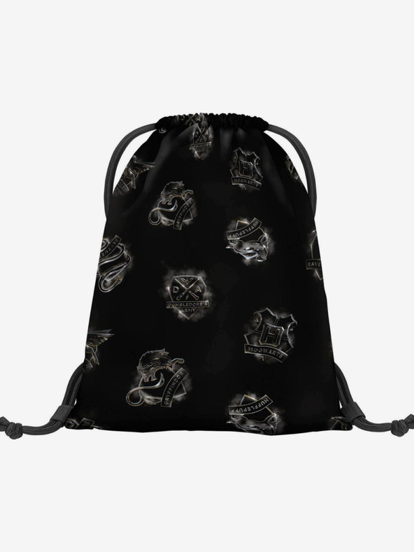 BAAGL  Čierna školská súprava - batoh, penál, taška Baagl Core Harry Potter Bradavice