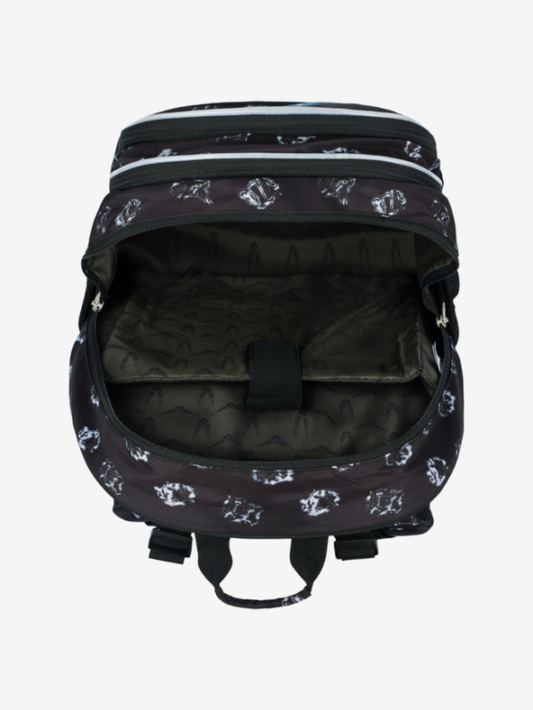 BAAGL  Čierna školská súprava - batoh, penál, taška Baagl Core Harry Potter Bradavice