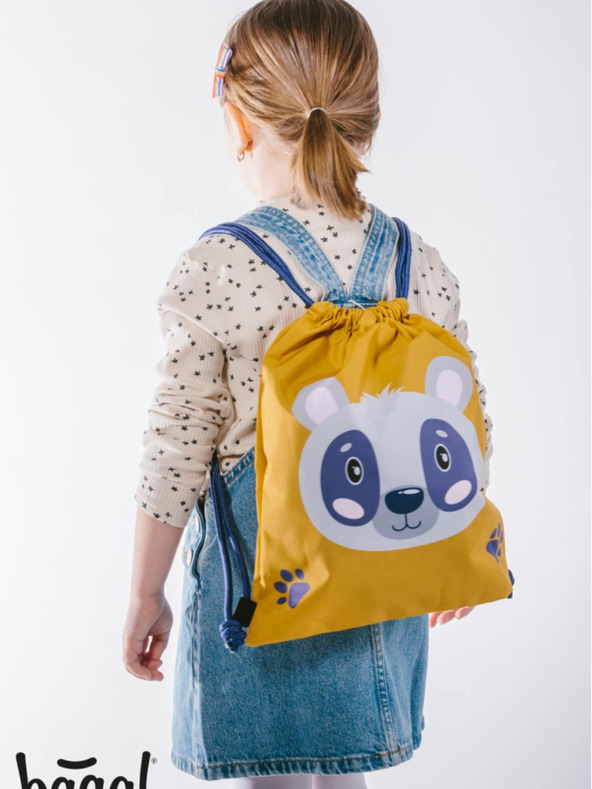 BAAGL  Žltá taška pre predškolákov Baagl Mýval