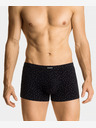 Atlantic 3-PACK pánske boxerky ATLANTIC - tmavomodré, červené, tmavomodré