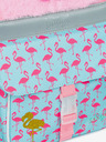 BAAGL  Ružová školská taška Zippy Baagl Flamingo