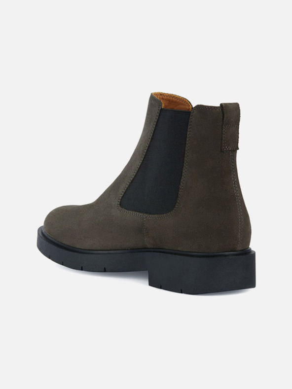 Geox Šedé dámske členkové topánky Geox Spherica EC1