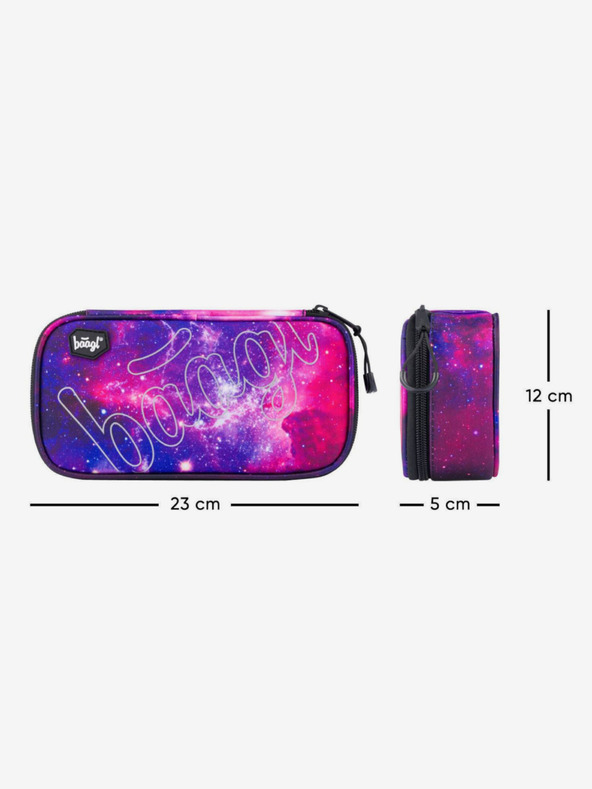 BAAGL  Fialový 3 set skate galaxy: batoh, penál, taška Baagl