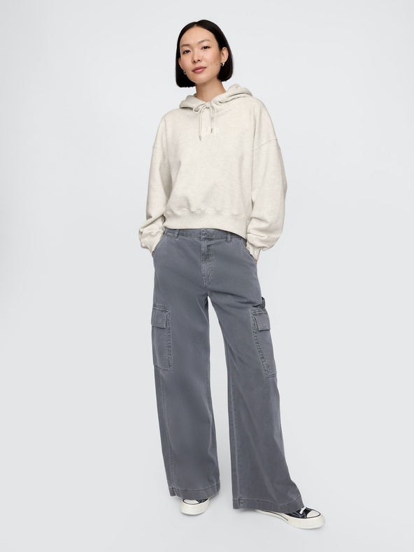 GAP Crop mikina s logom GAP