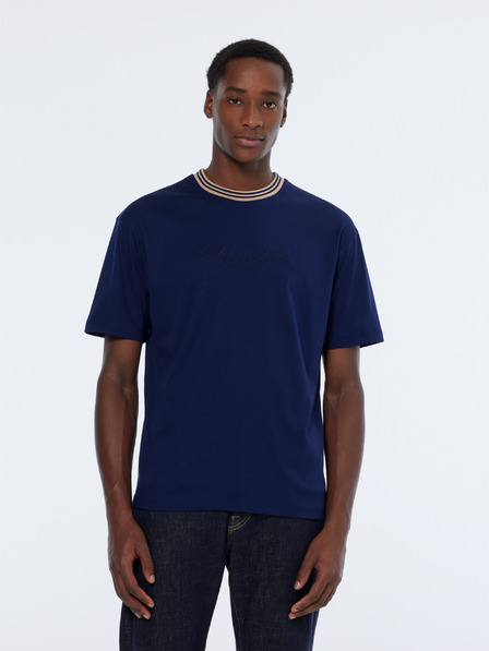 Scotch & Soda Tmavomodrá pánska košeľa Scotch & Soda