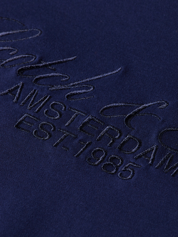 Scotch & Soda Tmavomodrá pánska košeľa Scotch & Soda