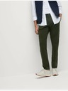 Marks & Spencer Slim fit chino nohavice The Ultimate Marks & Spencer zelené