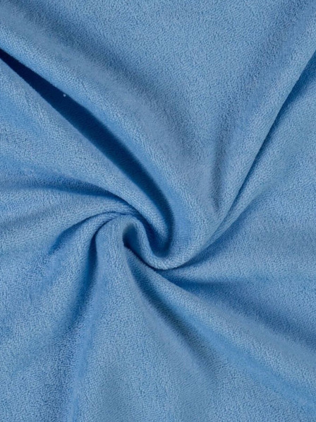 Kvalitex Froté dojčenské prestieradlo 60x120cm svetlomodré Kvalitex