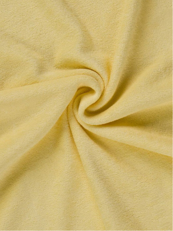 Kvalitex Froté dojčenské prestieradlo 70x140cm sivobiele Kvalitex