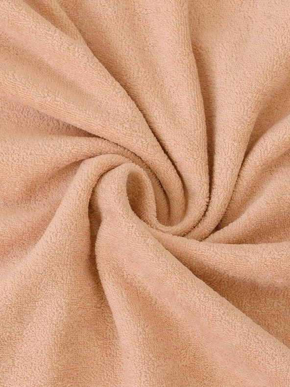 Kvalitex Froté detské prestieradlo 70x140cm svetlo béžové Kvalitex