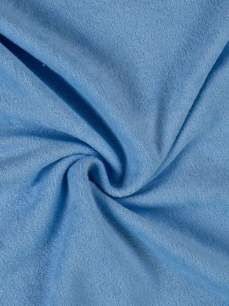 Kvalitex Froté dojčenské prestieradlo 70x140cm svetlomodré Kvalitex