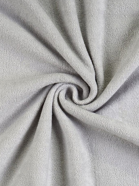 Kvalitex Froté dojčenské prestieradlo 60x120cm svetlosivé Kvalitex