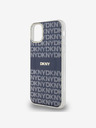 DKNY Zadný kryt PC/TPU Repeat Pattern Tonal Stripe Magsafe pre iPhone 11 Blue DKNY
