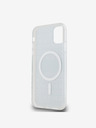 DKNY Zadný kryt PC/TPU Repeat Pattern Tonal Stripe Magsafe pre iPhone 11 Blue DKNY