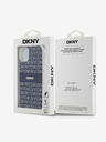 DKNY Zadný kryt PC/TPU Repeat Pattern Tonal Stripe Magsafe pre iPhone 11 Blue DKNY