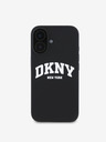 DKNY DKNY Liquid Silicone Arch Logo MagSafe zadný kryt pre iPhone 16 čierny