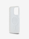 DKNY Zadný kryt PC/TPU Repeat Pattern Tonal Stripe Magsafe pre iPhone 14 Pro Max Beige DKNY