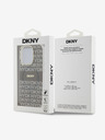 DKNY Zadný kryt PC/TPU Repeat Pattern Tonal Stripe Magsafe pre iPhone 14 Pro Max Beige DKNY