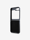 DKNY DKNY PU kožený zadný kryt s logom Stack pre Samsung Galaxy Z Flip 6 čierny