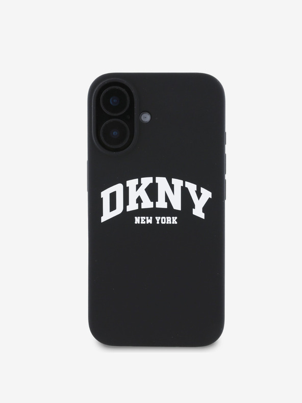 DKNY DKNY Liquid Silicone Arch Logo MagSafe zadný kryt pre iPhone 16 Plus Black