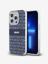 DKNY Zadný kryt PC/TPU Repeat Pattern Tonal Stripe Magsafe pre iPhone 13 Pro Blue DKNY