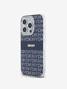 DKNY Zadný kryt PC/TPU Repeat Pattern Tonal Stripe Magsafe pre iPhone 13 Pro Blue DKNY